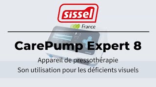 Carepump 8  Son utilisation pour les kinésithérapeutes malvoyants [upl. by Stephen128]