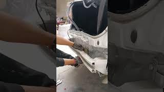 Manual correcting process of car anticollision beam [upl. by Hoskinson]