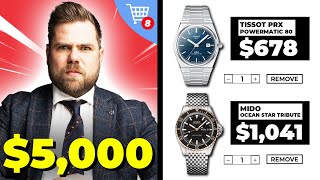 Watch Expert Builds the ULTIMATE 5000 Watch Collection [upl. by Aicxela]