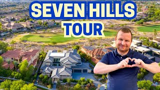 TOUR Henderson Nevadas MOST Beautiful Community Seven Hills  Las Vegas Suburbs [upl. by Noiramaj748]