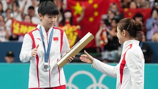 Sun Yingsha I’m still young Time to gear up for future Olympics｜Paris 2024｜Table Tennis｜孙颖莎 卓球 [upl. by Tebasile]