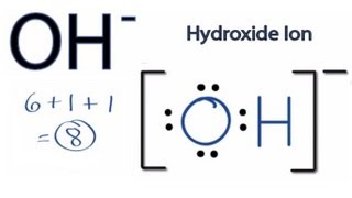 OH Lewis Structure  How to Draw the Lewis Dot Structure for the Hydroxide Ion [upl. by Nodyroc15]