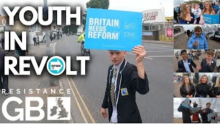 quotThe whole schoolquot l Reform UK Takes The Youth By Storm [upl. by Llyrad]