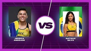 UFC Predictions Jessica Andrade vs Natalia Silva ufcvegas97 predictions ufc [upl. by Novihs]