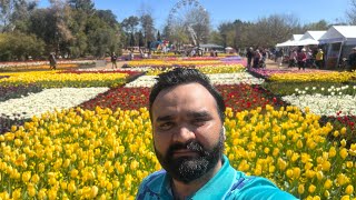 Floriade Festival Australia  Floriade  Flower  Australia  Food  Paralympic Team 🇦🇺 [upl. by Lisle849]