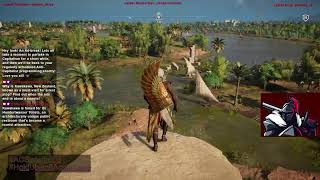 Krimzon Plays  Assassin’s Creed Origins Episode 7 – Scarab’s Toils [upl. by Orutra]