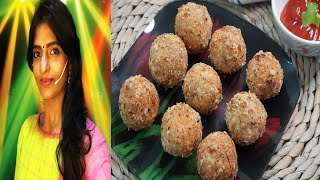 Cook with Comali 2 Recipe by Kani  Curd Rice Fritters  Vijay Television [upl. by Vladamar]