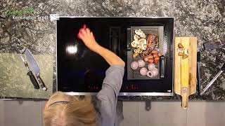 NEFF Induction Hob Cooking Demo  Cooking with Kensington Scott Episode 4 Kate McBain [upl. by Jerome755]