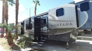 Front Kitchen Fifthwheel Walkthrough Montana 3820FK [upl. by Salaidh]