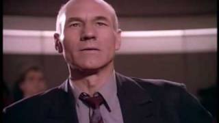 Star Trek TNG Picard speaks in alien language [upl. by Elissa]