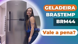 RESENHA DA MINHA GELADEIRA BRASTEMP FROST FREE BRM44 375 litros  VALE A PENA Após 1 ano de uso [upl. by Nnairrehs]