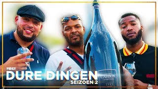 QUCEE JAYH en HEF drinken DUURSTE CHAMPAGNE OOIT DURE DINGEN  FIRST [upl. by Blight]