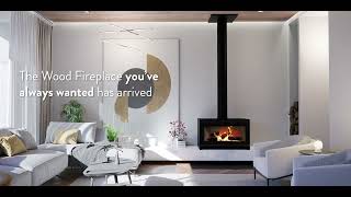 The Same Old Flame Made Better The NEW Escea TFS1000 Wood Fireplace [upl. by Ayerdna]