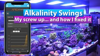 Alkalinity Swings Saltwater Aquarium Reef Tank lessons learned [upl. by Yahsat]