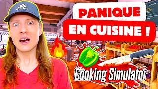 COOKING SIMULATOR  VENEZ MANGER DANS MON RESTAURANT cest très bon  Délires de Max [upl. by Luar918]