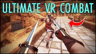 FIGHTING ENEMIES in VIRTUAL REALITY  Blade amp Sorcery [upl. by Acimak991]