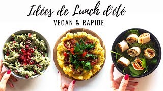 Lunchs dété ▌RAPIDE amp VEGAN [upl. by Darcee]