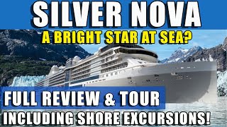 A Bright Star at Sea Reviewing Silver Nova by Silversea in Alaska [upl. by Onateyac]