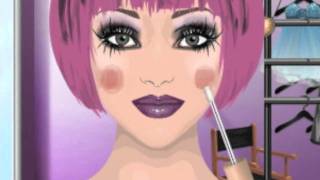 Stardoll MakeUp Tutorial Rocky Horror Glee Show 6 Looks in 1 110 [upl. by Ecinrahs]