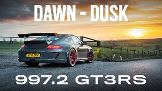 Dawn till Dusk  Porsche 9972 GT3RS driven  NO talk  Exhaust sound [upl. by Lorraine]