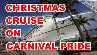 Christmas Cruise On Carnival Pride [upl. by Cates]