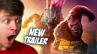 Reacting to GODZILLA x KONG Trailer 2 New Trailer [upl. by Wildee300]