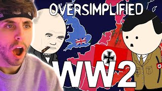 British Reacts To WW2  OverSimplified Part 1 [upl. by Mcfarland]