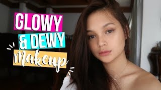 Glowy amp Dewy Makeup Tutorial Philippines [upl. by Sitrik354]