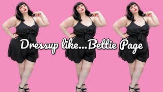 Bettie Page Chit Chat GRWM Tutorial [upl. by Yalcrab]