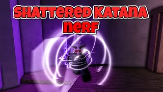 Nerfed Shattered Katana Critical  Deepwoken [upl. by Anahcar]