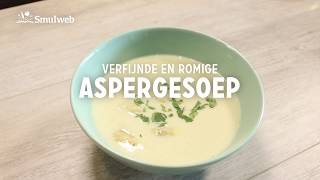 Receptvideo Aspergesoep [upl. by Akim]