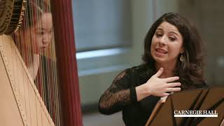 Vienna Philharmonic Harp Master Class with Anneleen Lenaerts P Houdy’s Sonata for Harp [upl. by Ecirp]