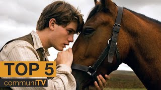 Top 5 Horse Movies [upl. by Shirlene]