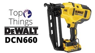 DeWALT DCN660 2nd Fix Nailer  the Top 5 Things You Need to Know [upl. by Engleman]