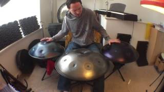 No Surprises  Radiohead Cover on Handpan [upl. by Haisej251]