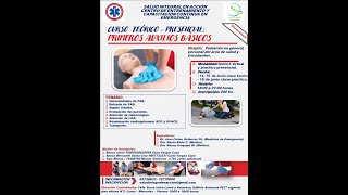 CURSO DE PRIMEROS AUXILIOS BASICOS PARTE 1 [upl. by Korb]