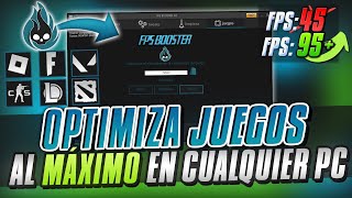 ¡OPTIMIZA LOS JUEGOS Con FPS Booster 30 2024 ✅Modo Juego en Alta Prioridad [upl. by Ulland]