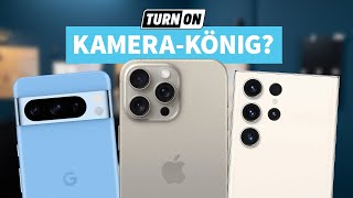 KameraVergleich iPhone 15 Pro Max vs Pixel 8 Pro vs Galaxy S23 Ultra [upl. by Tellford619]