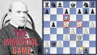 Anderssen vs Kieseritzsky  The Immortal Game London 1851 [upl. by Field]