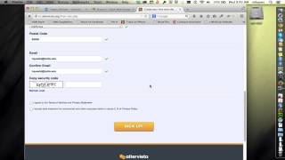 Get A Web Hosting AccountAlterVista [upl. by Lindly290]