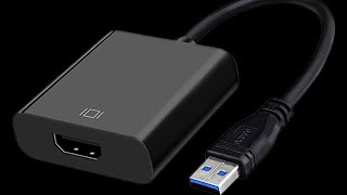 TUTORIAL Instalación de adaptador USB 30 a HDMI [upl. by Idolah]