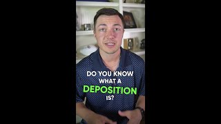 What is a Deposition  Lawyer Explains [upl. by Diandra]