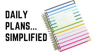 Daily Simplified Planner by Emily Ley [upl. by Teddman269]