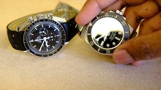 Rolex Submariner Vs Omega Speedmaster [upl. by Muller]