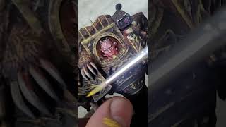 Horus Lupercal painting session shorts warhammer40kspacemarine warhammer warhammer40k [upl. by Aynatahs380]