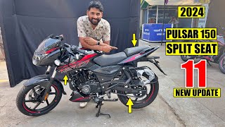 New Bajaj Pulsar 150 quotTWIN Discquot 2024 model Launch Price mileage Features Full Review [upl. by Ness]