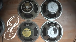 Celestion G12T75G1265V30Greenback  Crunch [upl. by Noman]