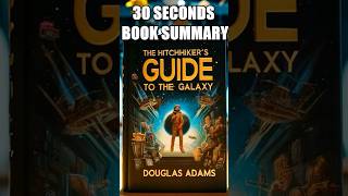 quotThe Hitchhikers Guide to the Galaxyquot by Douglas Adams30SecondsSummaryBookSummary 30SecondBooks [upl. by Aihsemek]