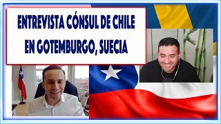 Entrevista consul de Chile en Gotemburgo Suecia [upl. by Mcmullan350]