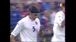 MIGLIORI DIFENSORI  Nesta e Cannavaro EURO 2000 [upl. by Nomla715]